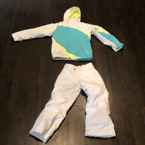 Girls North Face Snowsuit
